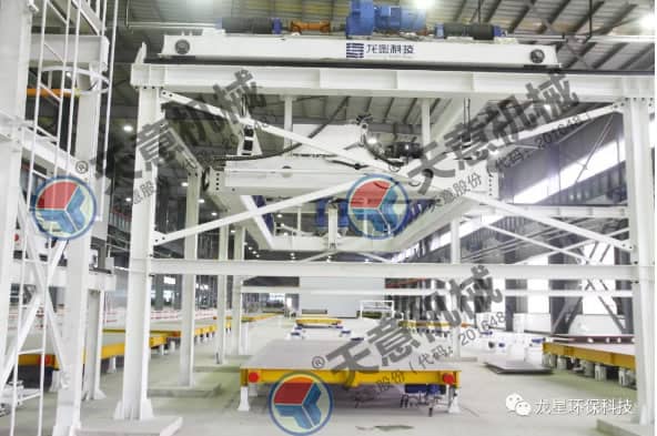 熱烈祝賀天意機(jī)械與龍星科技PC構(gòu)件生產(chǎn)線順利交接！