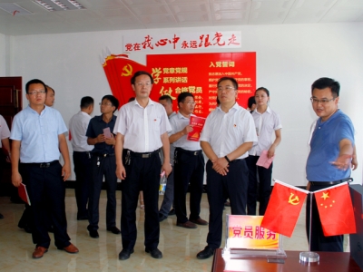 梁山縣委常委、組織部部長王建一行蒞臨天意機械調(diào)研